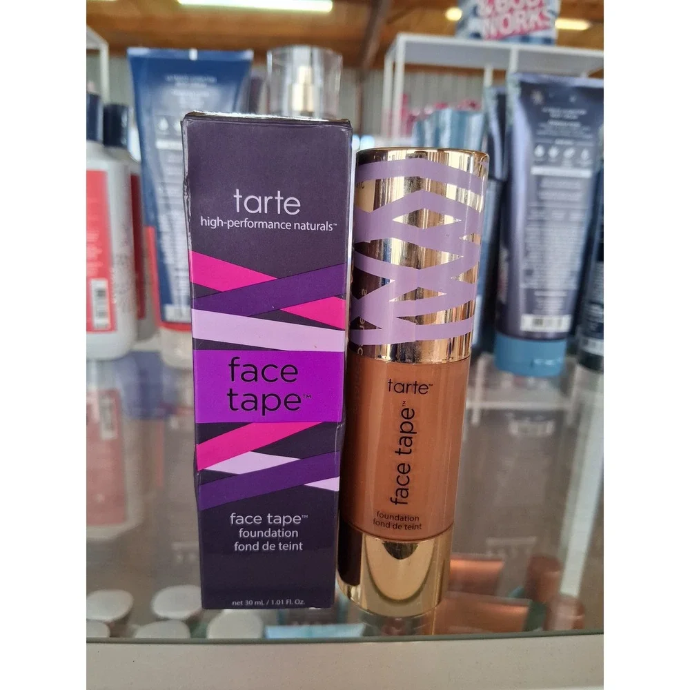 Tarte Face Tape Womens Full Coverage Natural Matte Foundation 58H Rich Honey